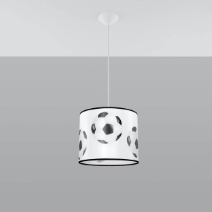 Piłka 2-30  lampa wisząca 1xE27 biała SL.1424