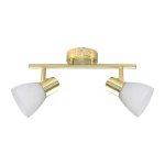 Jota lampa sufitowa (spot) 2xE14 złota/biały ML1061