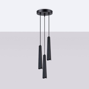 Prysm 3P lampa wisząca 3xG9 czarna SL.1401
