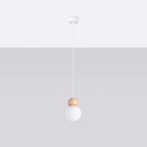 Pekka lampa wisząca 1xG9 drewno SL.1390