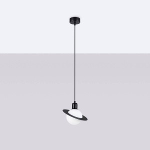 Hyperion  lampa wisząca 1xG9 czarna SL.1358