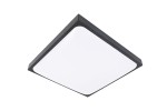 Luvo D29,5 plafon kwadrat 2xE27/IP44 czarny