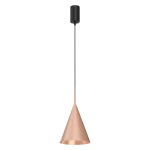 Capital D17 lampa wisząca 1xGX53 czarna/miedź MLP0966