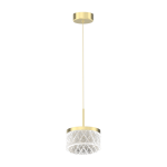Elegance lampa wisząca 1xLED/9W złota ML0995