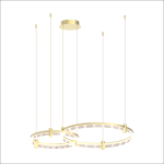 Elegance lampa wisząca 2xLED/72W złota ML0997