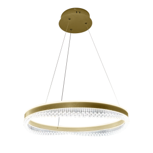 Preciosa lampa wisząca 1xLED/52W złota ML0999