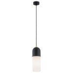 Burgos lampa wisząca 1xE27 czarna 4213AR