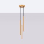 Arche lampa wisząca 3xG9 złota SL.1342