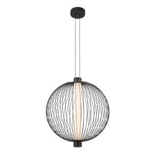 Kyoto D54 lampa wisząca 1xLED/39W czarna ML0527