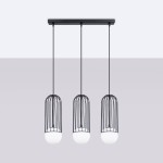 Brina  lampa wisząca 3xG9 czarna SL.1334