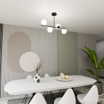 Bior lampa wisząca 4-punktowa czarna 1020/4