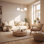 Żyrandol Paloma 3xE14 w kolorze mosiądzu i białych kloszach, zawieszony w jasnym wnętrzu. Produkt ma trzy okrągłe klosze, umieszczone na metalowych ramionach, w otoczeniu stylowych mebli i roślin.