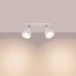 Elba lampa sufitowa (spot) 2xE27 biała SL.1314