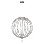 Oberlin L lampa wisząca 2xLED/24W nikiel satyna  FE-OBERLIN-P-L