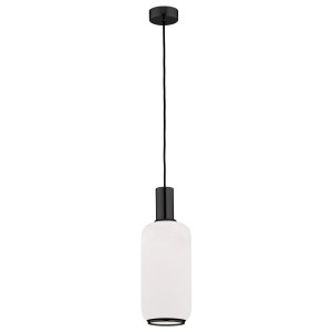 Sagunto Plus lampa wisząca 1xE27 czarna/biała 8563AR