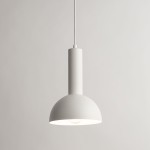 Vitrum Kopuła D19 lampa wisząca 1xE27 biała 40812