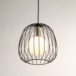 Bell D24 lampa wisząca 1xG9 czarna/złota 40726