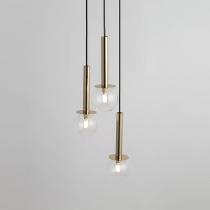Daisy lampa wisząca 3xG9 złota/transparentny 40758