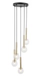 Daisy lampa wisząca 5xG9 złota/transparentny 40759