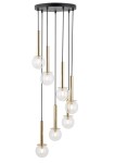 Daisy lampa wisząca 7xG9 złota/transparentny 40760