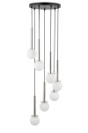 Daisy lampa wisząca 7xG9 srebrna/biały 40766