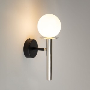 Daisy kinkiet 1xG9 srebrny/biały 40767