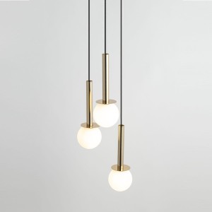 Daisy lampa wisząca 3xG9 złota/biały 40770