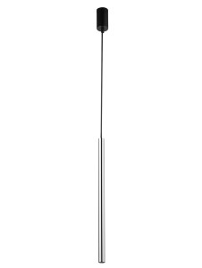 Sopel Lux lampa wisząca 1xG9 czarna/srebrny 40730