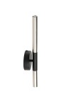Sopel Lux kinkiet 2xG9 czarny/srebrny 40736