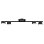 Punto lampa sufitowa 4xGX53 czarna 40819