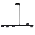 Punto lampa wisząca 5xGX53 czarna 40822