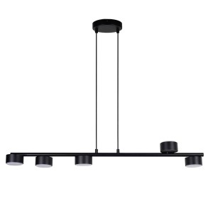 Punto lampa wisząca 5xGX53 czarna 40822
