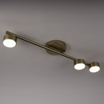 Punto lampa sufitowa 3xGX53 złota 40825