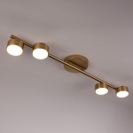 Punto lampa sufitowa 4xGX53 złota 40826