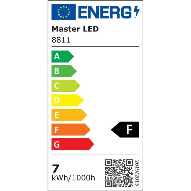 Czarna lampa stojąca ogrodowa Rio LED H80 w formie słupka, z prostą, elegancką konstrukcją. Wysoka, z efektywnym źródłem światła LED, idealna do oświetlenia przestrzeni zewnętrznych. Ujęcie z boku, na jednolitym tle.