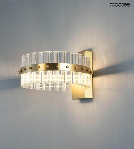 Saturnus LED kinkiet 1-punktowy złoty MSE01040015