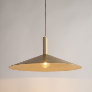 Capri D70 lampa wisząca 1xE27 złota 41007