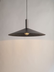 Capri D70 lampa wisząca 1xE27 srebrna 41013