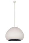 Lava D52 lampa wisząca 1xE27 beżowa/czarna 41083
