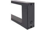 Lampa stojąca ogrodowa Rio LED H60 w kolorze antracytowym, w kształcie prostokątnego słupka. Widoczna podstawa z otworami montażowymi. Powierzchnia matowa, minimalistyczny design, idealna do oświetlenia przestrzeni zewnętrznej.