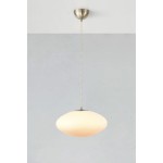 Locus lampa wisząca 1xE14 stal/biała 108437