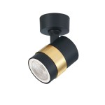 Anillo lampa sufitowa (spot) 1xGU10 czarna LP-770/1W BK