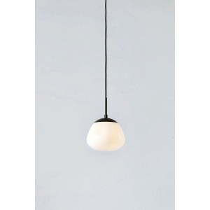 Rise D18 lampa wisząca 1xE14 czarna/biała 108547