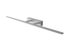 Elgidia IP44 kinkiet łazienkowy LED L96/35W w kolorze białym, o prostokątnym kształcie z długim, poziomym ramieniem. Montowany na ścianie, z metalowym wykończeniem. Idealny do oświetlenia łazienki, zapewniający efektywne oświetlenie.