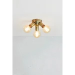 Mazzo lampa sufitowa 3xE27 antyczny mosiądz 108550