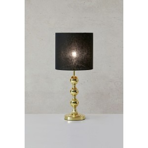 Octo lampa stołowa 1xE14 mosiądz/czarna 108574