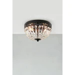 Etienne lampa sufitowa 2xE14 czarna 108598