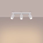 Karbon lampa sufitowa (spot) 3xGU10 biała SL.1543