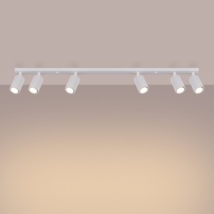 Karbon  lampa sufitowa (spot) 6xGU10 biała SL.1547