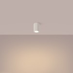 Karbon 10 lampa sufitowa 1xGU10 beżowa SL.1587